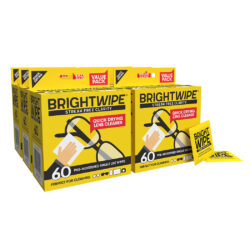 Brightwipe 60pcs 6 pack counter stand